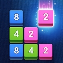 Drop Merge&reg; : Number Puzzle BLU C4 Game
