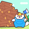 Lumbercat: Cute Idle Tycoon Oppo Reno4 Lite Game