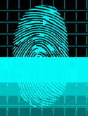Thumb Scan Motorola ROKR E6 Screensaver