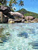 Clear Water Lake Motorola A810 Screensaver