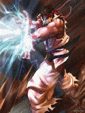 Street Fighter Ryu QMobile R250 Screensaver