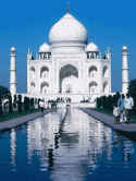 Taj Mahal Sony Ericsson M600 Screensaver