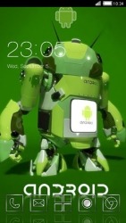 Android Robot CLauncher