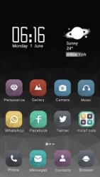 Grey Hola Launcher