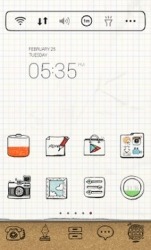 Drawing Note Dodol Launcher