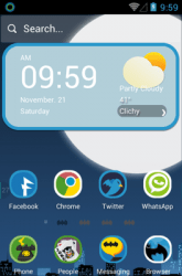 Dark Hero Hola Launcher