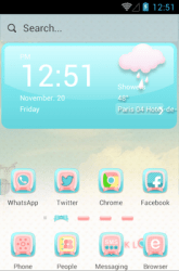 Pink Love Hola Launcher