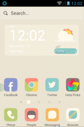 Early Spring Snow Hola Launcher