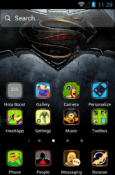 The Dark Hero Hola Launcher