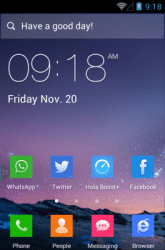 Flat Icon Style Hola Launcher