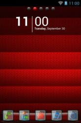 Red Experia Go Launcher