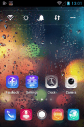 Night Rain Go Launcher