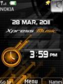 Xpress Music Clock Nokia 7100 Supernova Theme