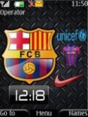 Barcelona Nokia X3-02 Touch and Type Theme