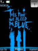 Bleed Blue S40 Mobile Phone Theme