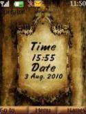 Old Clock And Date S40 Mobile Phone Theme