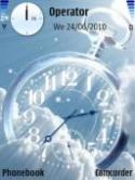 Analog Clock Symbian Mobile Phone Theme