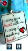 Carry Ur Heart Nokia 801T Theme