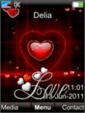 Animated Love Sony Ericsson W900 Theme