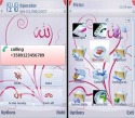 Islamic Abstract Sony Ericsson Vivaz pro Theme