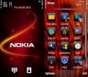 Nokia Red Symbian Mobile Phone Theme