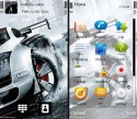Turning Car Symbian Mobile Phone Theme