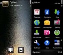 Wet Screen Symbian Mobile Phone Theme