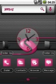 Girly Droid Gear Android Mobile Phone Theme