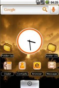 Golden Sunset Samsung Galaxy Tab 4G LTE Theme