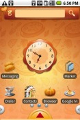 Happy Thanks Giving HTC Tattoo Theme