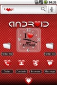 iHeart My Android Sony Ericsson Xperia X10 Theme