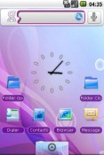 Pink Dream Sony Ericsson Xperia X10 mini Theme