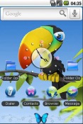Toucan Android Mobile Phone Theme
