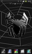 Black Spider Go Launcher Android Mobile Phone Theme