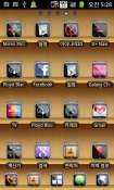 Iphone 5 Go Launcher Dell XCD28 Theme
