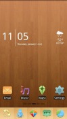 Paper Go Launcher Huawei U8180 IDEOS X1 Theme