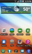 Stitched Go Launcher Samsung C3312 Duos Theme
