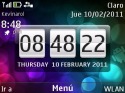 Android Dream Clock Nokia C3 (2010) Theme