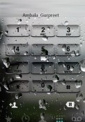 Water Dialer Apple iPhone 3G Theme