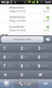 GO Contacts iPhone Acer Liquid Theme