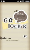 Paper-Cut GO Locker Motorola A1260 Theme