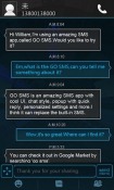 Icecream GO SMS Pro G&amp;#039;Five Blade X F500 Theme