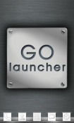 Metal GO Launcher EX Lava Iris 349S Theme