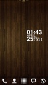 Wood GO Launcher EX HTC One ST Theme