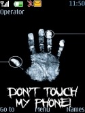 Dont Touch My Phone Nokia 5300 XpressMusic Theme