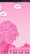 Pink Cat GO Launcher EX LG Phoenix Theme