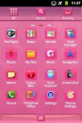 Pink GO Launcher EX Android Mobile Phone Theme