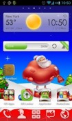 Christmas Go Launcher Android Mobile Phone Theme