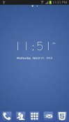 Facebook Go Launcher EX Motorola FLIPSIDE MB508 Theme
