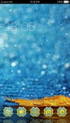 Rainy Days CLauncher HTC Desire 501 Theme